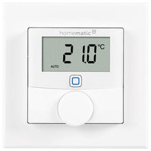 Laden Sie das Bild in den Galerie-Viewer, Homematic IP Smart Home Wandthermostat HmIP-WTH-2 mit Luftfeuchtigkeitssensor
