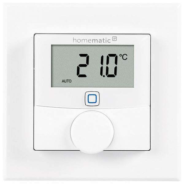 Homematic IP Smart Home Wandthermostat HmIP-WTH-2 mit Luftfeuchtigkeitssensor