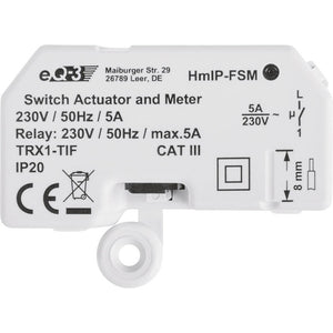 Homematic Schalt-Mess- Aktor – Unterputz HmIP-FSM