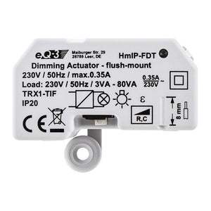 Homematic Dimmaktor Unterputz – Phasenabschnitt HmIP-FDT