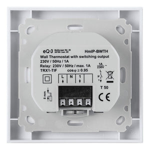 Homematic Wandthermostat mit Schaltausgang für Markenschalter HmIP-BWTH